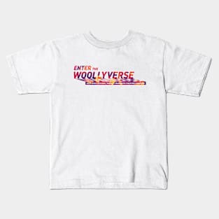 Woollyverse Logo Paint 5 Kids T-Shirt